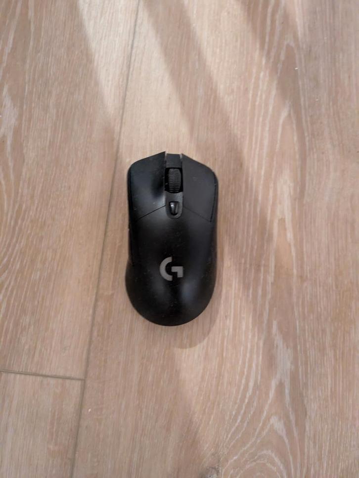 Logitech G703 Gaming Muis - Draadloos, Computers en Software, Muizen, Gebruikt, Muis, Rechtshandig, Draadloos, Ergonomisch, Gaming muis