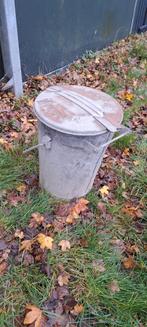 Zinken vuilnisbak, Antiek en Kunst, Ophalen