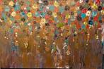 Valera- Abstract Bloemen- Handgeschilderd- Uniek-XXL, Antiek en Kunst, Ophalen of Verzenden
