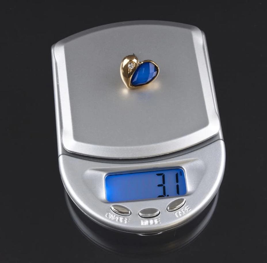 Digitale Grammen Weegschaal / Gewicht LCD Reis Elektronische, Minder dan 10 kg, 1 tot 500 gram, Verzenden, Nieuw