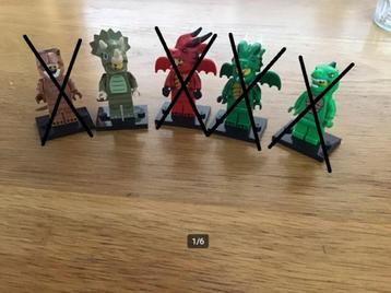Lego Dino minifiguren beschikbaar voor biedingen