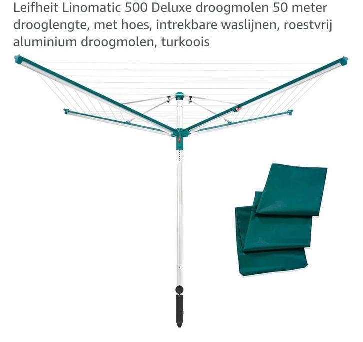 Leifheit Droogmolen - Perfect voor uw was!, Tuin en Terras, Droogmolens en Wasrekken, Zo goed als nieuw, Droogmolen, Ophalen