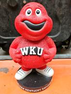WKU wiebel mannetje bobblehead  mascotte, Verzamelen, Ophalen of Verzenden, Zo goed als nieuw