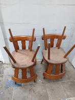 Partij bruin café stoelen 26 stuks, Ophalen, Gebruikt, Bruin, Vijf, Zes of meer stoelen