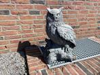 Uil, hoogte 58cm  , nu 25% korting., Tuin en Terras, Ophalen, Nieuw, Beton, Dierenbeeld