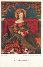Mooi devotieprentjes de Heilige H. Katharina Barbara gersv., Verzamelen, Religie, Verzenden, Zo goed als nieuw, Kaart of Prent