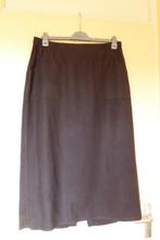 Zgan bruin lang linnen tuniek Ulla Popken 46 48 + gratis rok, Bruin, Blouse of Tuniek, Ulla Popken, Ophalen of Verzenden