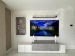 COMPLEET 3-DELIG TV-MEUBEL (CINEWALL) MET LED-VERLICHTING!, Huis en Inrichting, Ophalen, 200 cm of meer, Eikenhout, Zo goed als nieuw