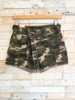 Toxic3 korte broek legerprint groen, maat S/36 - NP 39,95, Kleding | Dames, Kort, Nieuw, Ophalen of Verzenden, Maat 36 (S)