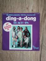 Teach In Franse single Ding A Dong Eurovisie Songfestival, Gebruikt, 7 inch, Single, Ophalen of Verzenden