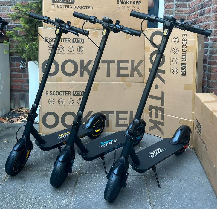 *Nieuwe* Elektrische Step OOK•TEK V10, Fietsen en Brommers, Steps, Zo goed als nieuw, Ophalen of Verzenden