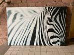 Zebra Print Canvas - 78 x 118 cm, Ophalen