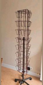 Kaarten caroussel, kaartenrek, rood, Diversen, Ophalen, Zo goed als nieuw