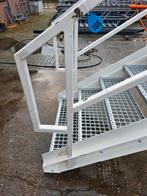 Stalen trap beige  3,4mtr luie trap. Nob166, Doe-het-zelf en Verbouw, Ladders en Trappen, Ophalen, Zo goed als nieuw, 2 tot 4 meter