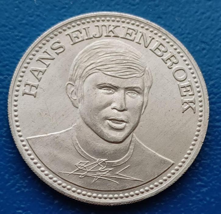 Penning - Hans Eijkenbroek Sparta - Shell 1970, Postzegels en Munten, Penningen en Medailles, Overige materialen, Nederland, Verzenden