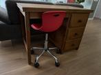 Kinderbureau massief eiken, Huis en Inrichting, Bureaus, Ophalen, Gebruikt, Bureau