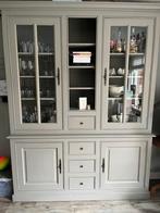 Buffetkast grijs 1,85x2,40x44, Huis en Inrichting, Kasten | Buffetkasten, Ophalen, Gebruikt, 200 cm of meer, 150 tot 200 cm