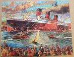 antieke puzzels Queen Mary. 1936-1967 Locomotief vrachtauto, Antiek en Kunst, Ophalen of Verzenden