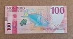 100 caribische gulden curacao sint maarten unc, Postzegels en Munten, Bankbiljetten | Nederland, Ophalen of Verzenden, 100 gulden