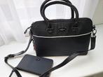 Zwarte tas en portemonnee pauls boutique in goede staat, Ophalen of Verzenden, Gebruikt, Zwart, Handtas