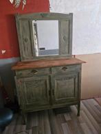 Mooie oude buffetkast met spiegel, Huis en Inrichting, Kasten | Overige, Ophalen, Gebruikt