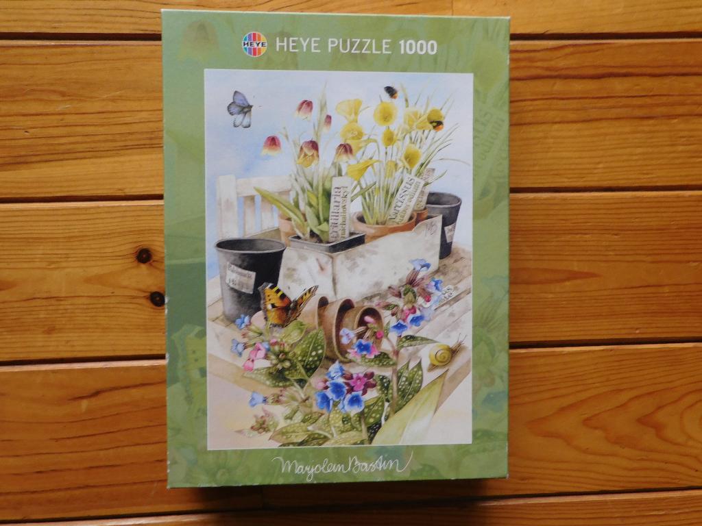 Puzzel 1000 st. Flowerbox no 29163 Marjolein Bastin, Hobby en Vrije tijd, Denksport en Puzzels, Ophalen of Verzenden, 500 t/m 1500 stukjes