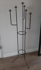 Metalen staande kandelaar, Ophalen, Bruin, Zo goed als nieuw, Kandelaar