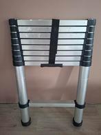 Telescopische ladder - 8 treden - 2.6m, Doe-het-zelf en Verbouw, Ladders en Trappen, Ophalen