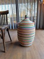 Afrikaanse zeegras opbergmand handgemaakt in Senegal, Ophalen of Verzenden, Nieuw, Overige kleuren, Minder dan 50 cm
