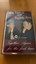 Mel Torme Buddy Rich  7 track muziek cassette together again, Cd's en Dvd's, Cassettebandjes, Gebruikt, Ducoso, 1 bandje, Ophalen of Verzenden
