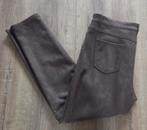 Nieuwstaat Rosner bruine suede lool broek, Audrey, mt 46, Bruin, Maat 46/48 (XL) of groter, Ophalen of Verzenden, Zo goed als nieuw