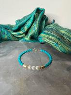 Akoya zoutwater parel turkoois Arizona zeldzaam uniek magie, Met edelsteen, Blauw, Nieuw, Ophalen of Verzenden