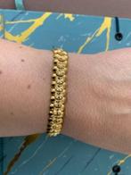Zhulian vergulde armband nieuw 18 cm lang, Ophalen of Verzenden, Nieuw, Goud, Overige materialen