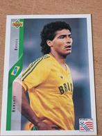 Panini Upperdeck WC USA 1994 Romario Brazilië, Verzamelen, Sportartikelen en Voetbal, Ophalen of Verzenden, Zo goed als nieuw