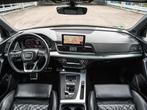 Audi Q5 2.0 TDI 190 PK quattro S Line Panoramadak Luchtverin, Automaat, Gebruikt, Zwart, Bedrijf