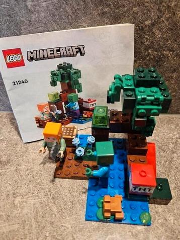 Lego minecraft het moerasavontuur beschikbaar voor biedingen