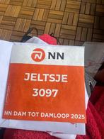 Startbewijs startkaart Dam tot Dam (3097) 09 uur 40, Sport en Fitness, Overige typen, Nieuw, Hardlopen, Ophalen