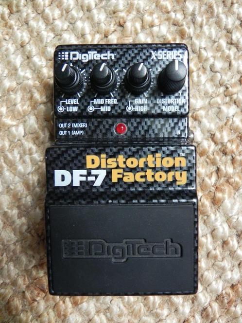 Digitech DF-7 Distortion Factory (X-series), Muziek en Instrumenten, Effecten, Zo goed als nieuw, Distortion, Overdrive of Fuzz
