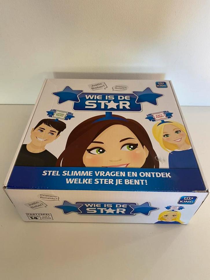 Wie is de ster, Hobby en Vrije tijd, Gezelschapsspellen | Bordspellen, Zo goed als nieuw, Ophalen