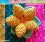 Gebreide bloemen.Juli actie! 25% kort op alles., Verzenden, Nieuw