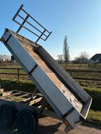 Handkipper stalen bodem 2000 KG., Auto diversen, Aanhangers en Bagagewagens, Ophalen, Gebruikt