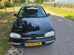 Volkswagen Golf 1.8 Cabriolet  1997 Zwart nw apk, Auto's, Volkswagen, Voorwielaandrijving, Stof, 74 pk, Zwart
