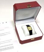 Must de Cartier Tank Large Date Ivory Roman Dial Quartz 2413, Overige merken, Goud, Ophalen of Verzenden, Zo goed als nieuw