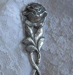 Zilveren suikerlepel Hildesheimer Rose antiek - zilver, Ophalen of Verzenden, Zilver