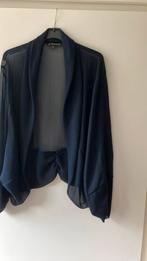 Yoek black label. Transparante vest. Maat XXL, Ophalen of Verzenden, Zo goed als nieuw, Zwart, Blouse of Tuniek