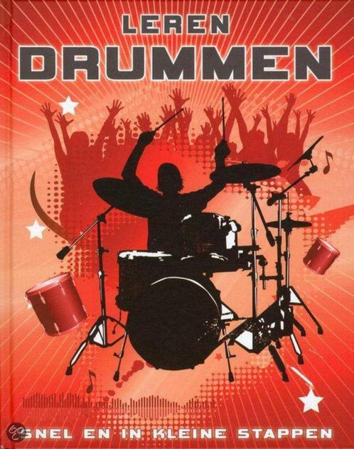 Leren Drummen (Boek) Nieuw, Muziek en Instrumenten, Bladmuziek, Nieuw, Les of Cursus, Drums of Percussie, Ophalen of Verzenden