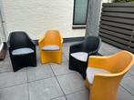 Hartman kuip tuinstoelen gekleurd, Tuin en Terras, Ophalen, Gebruikt, Kunststof
