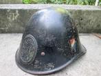Nederlandse helm M34 Schalkhaar politie met decals CM 1940., Verzamelen, Militaria | Tweede Wereldoorlog, Ophalen of Verzenden