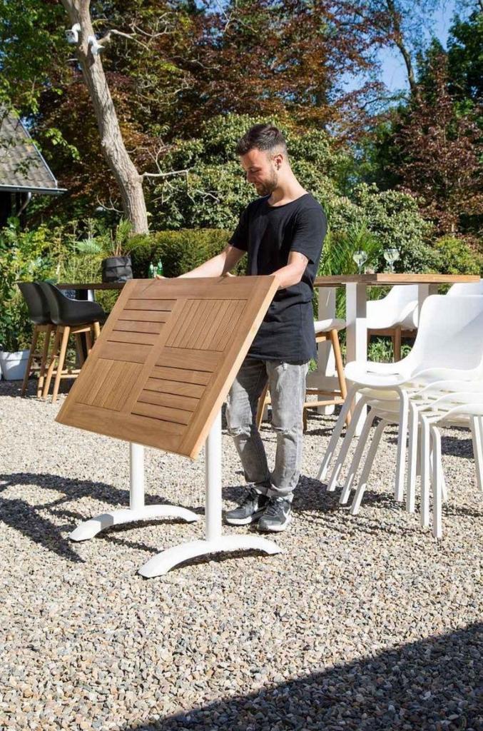 Hartman Teak Klaptafel model Sophie, Tuin en Terras, Tuintafels, Nieuw, Rechthoekig, Teakhout, Ophalen