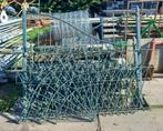 Sierhek dubbele poort, Tuin en Terras, Ophalen, Met poort, Gebruikt, Sierhekwerk